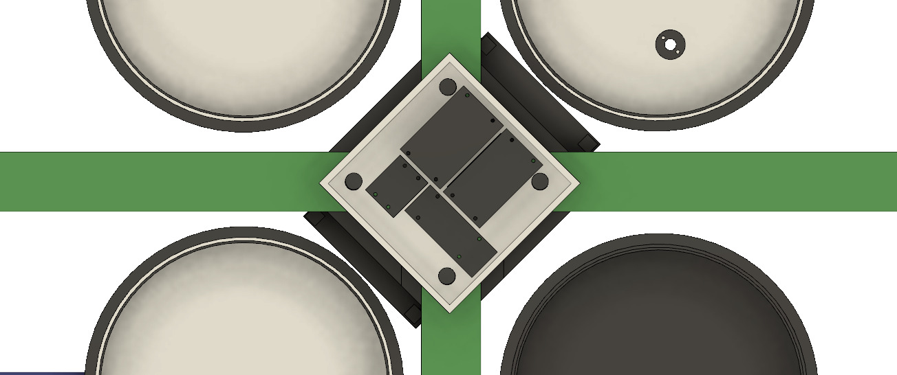 Agricultural Spray Drone chassis 3D print model 3D print model_15