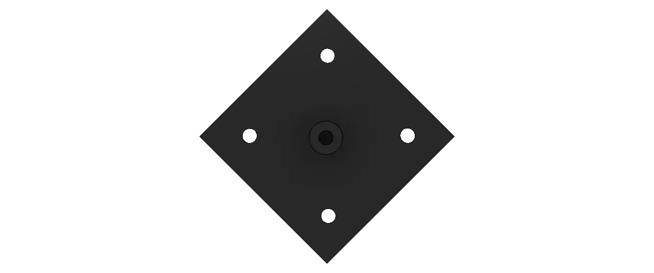 Agricultural Spray Drone chassis 3D print model 3D print model_0