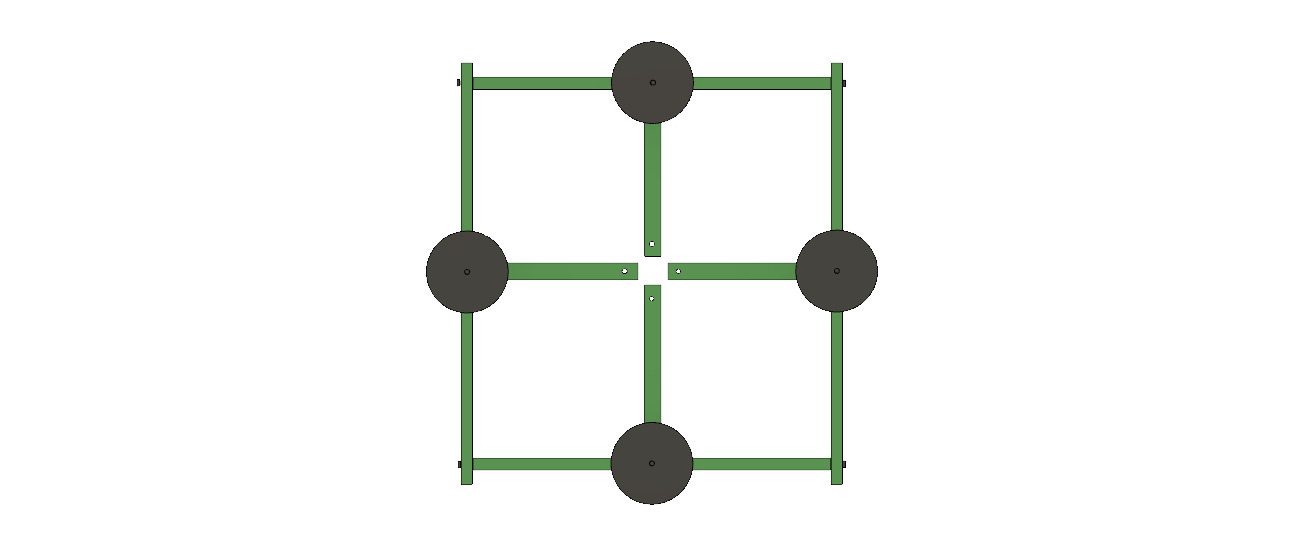 Agricultural Spray Drone chassis 3D print model 3D print model_16