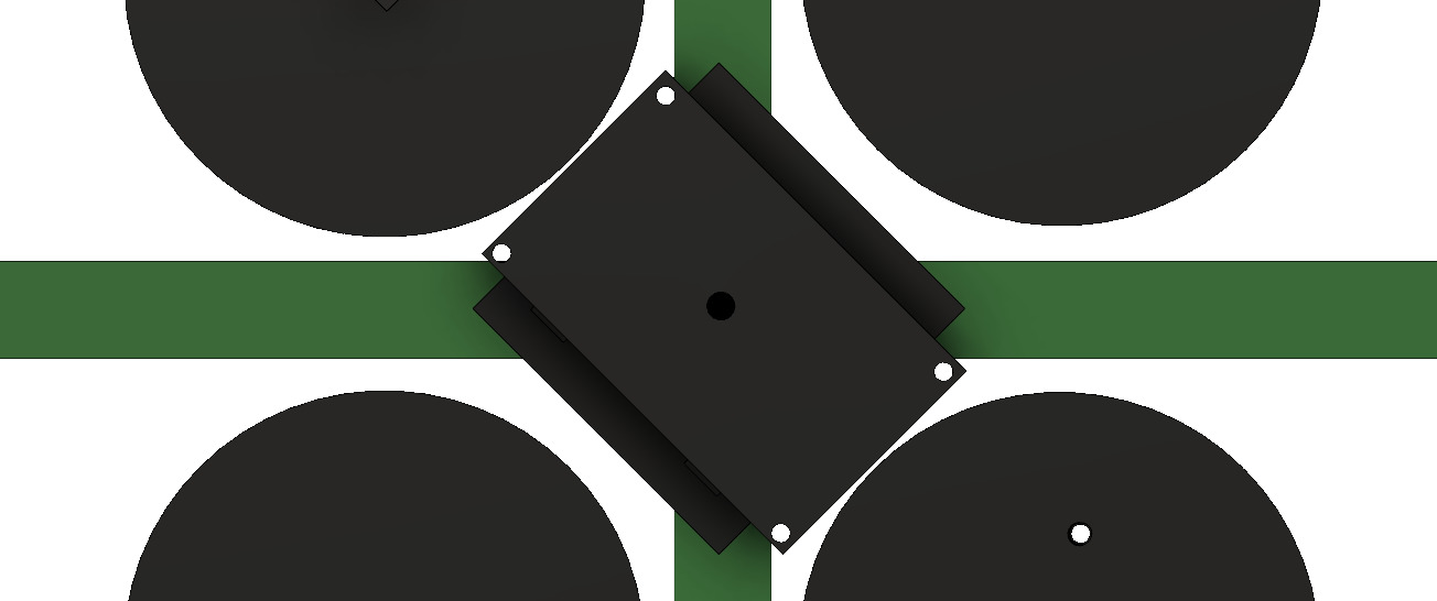 Agricultural Spray Drone chassis 3D print model 3D print model_7