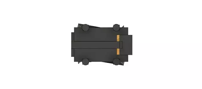 One and a half inch drone chassis 3D print model 3D print model