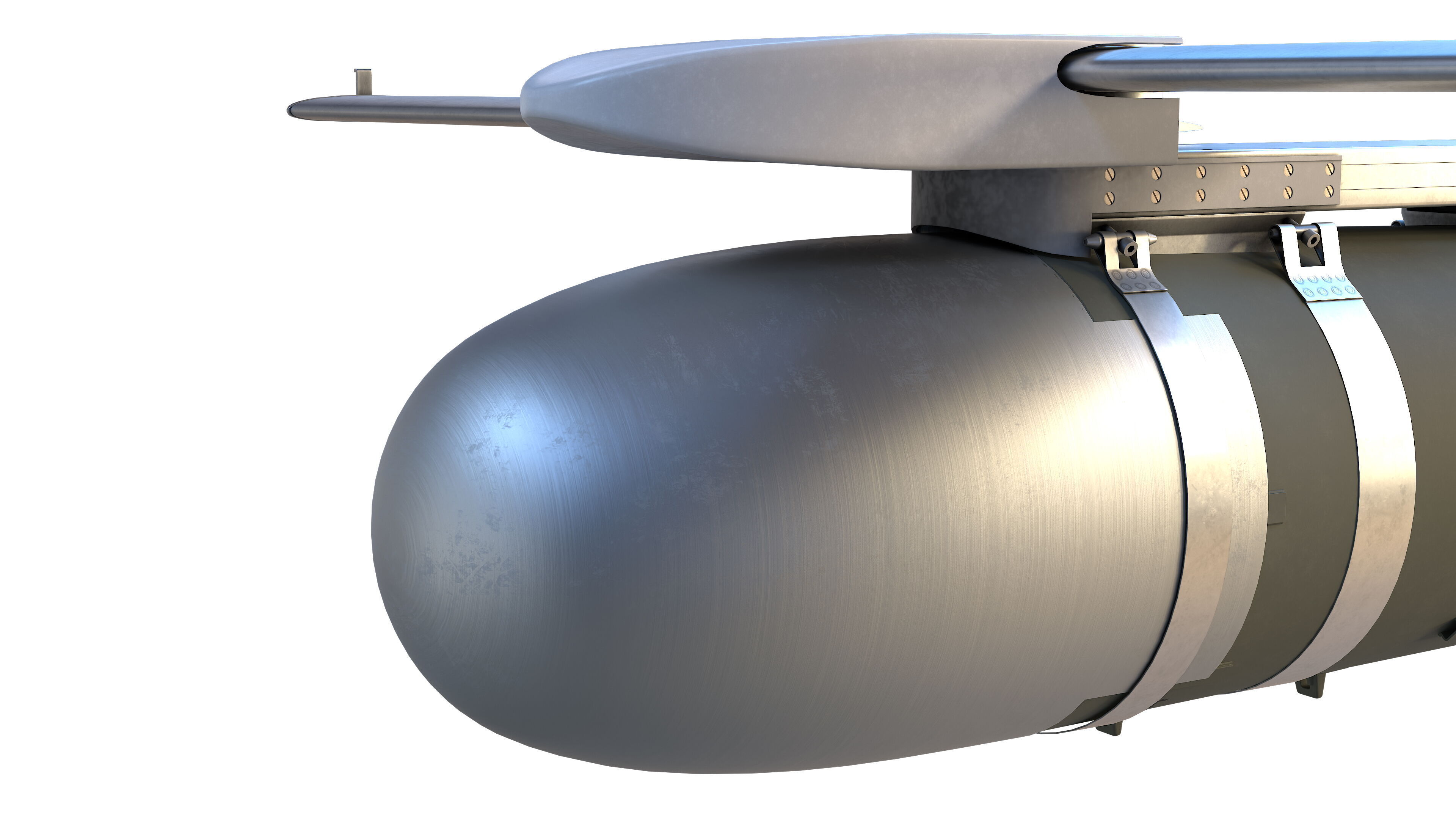 FAB-3000 with UMPK Russian Glide Bomb 3D model_9