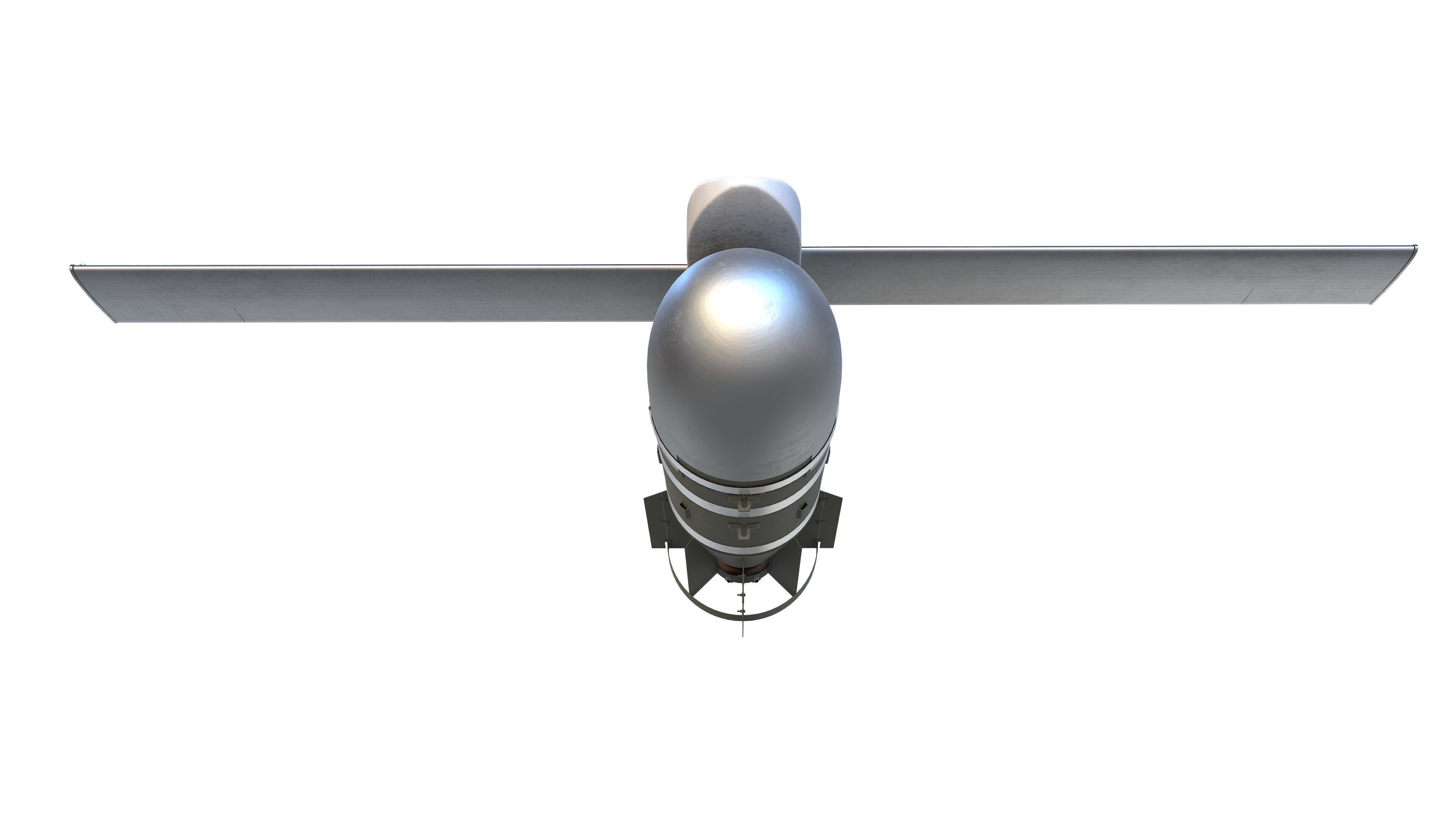 FAB-3000 with UMPK Russian Glide Bomb 3D model_7
