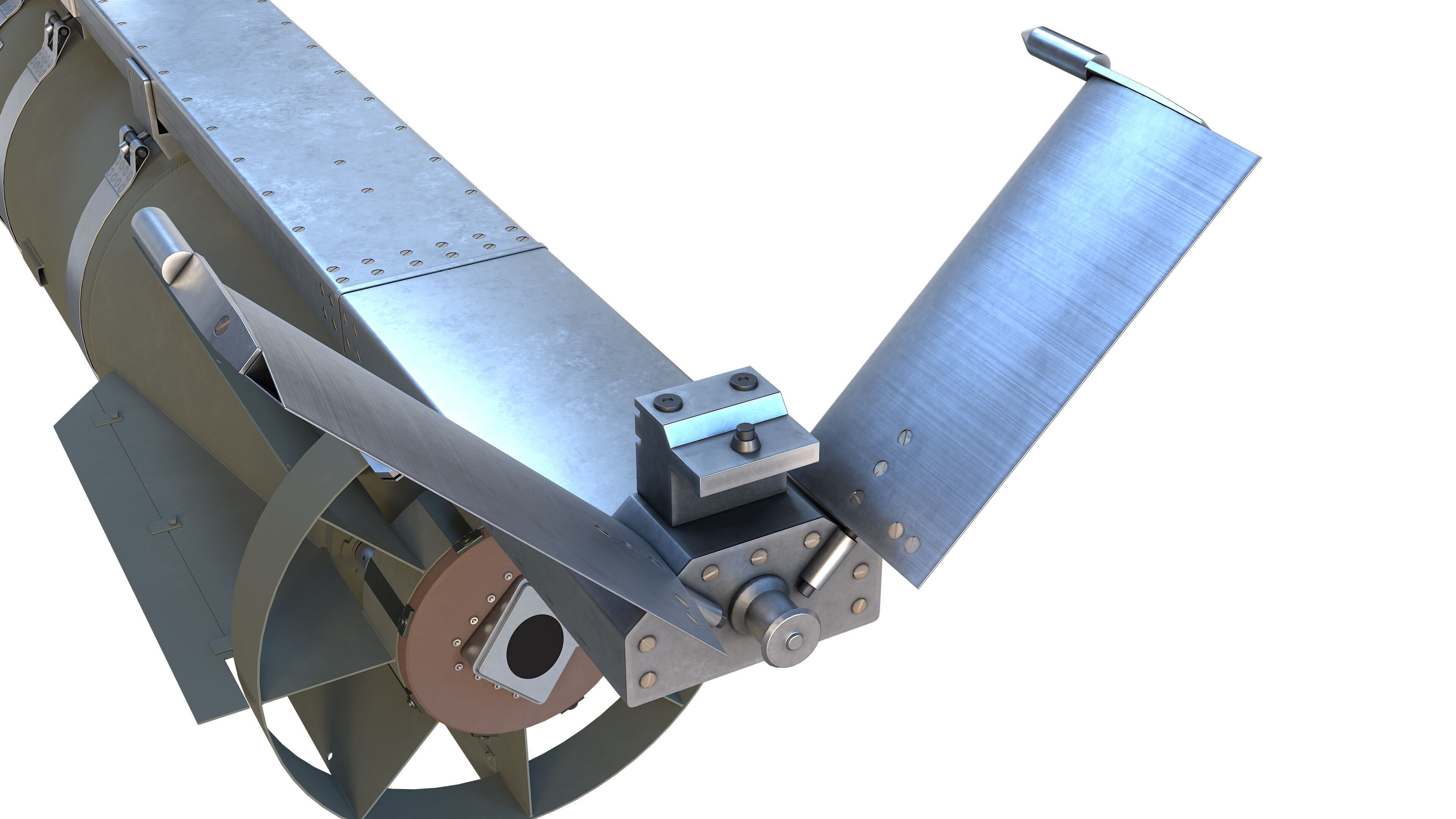 FAB-3000 with UMPK Russian Glide Bomb 3D model_13