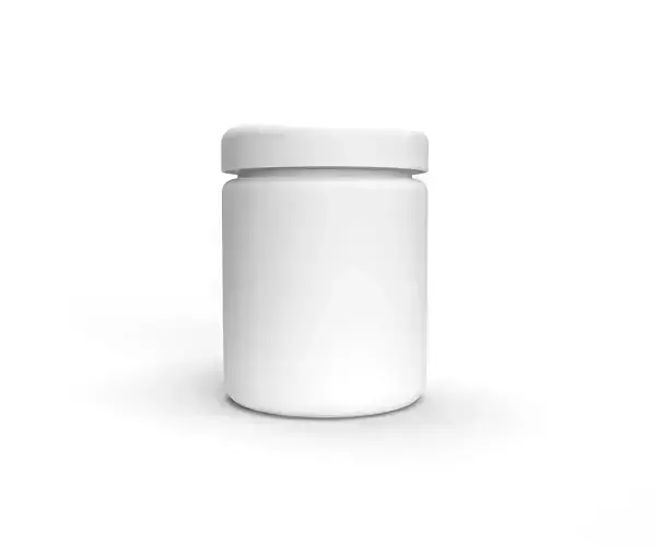 Plastic Container With Cover 3D model