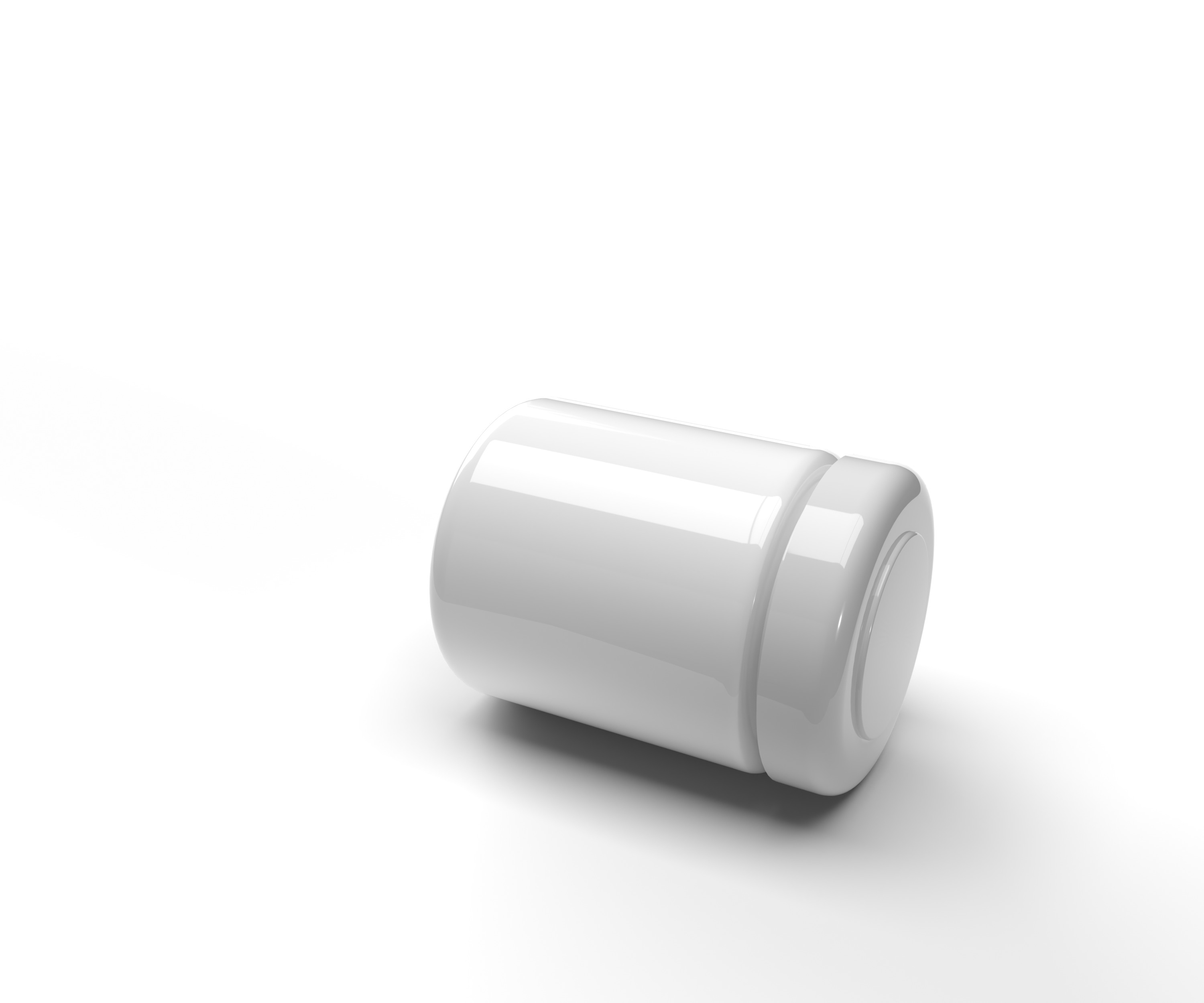 Plastic Container With Cover 3D model 3D model_1