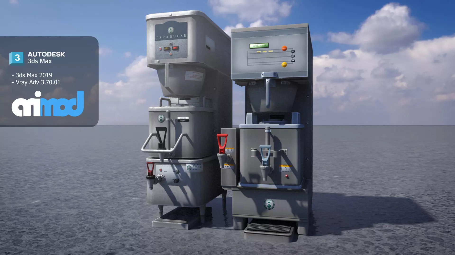 Coffee Maker 0002 3D model_0