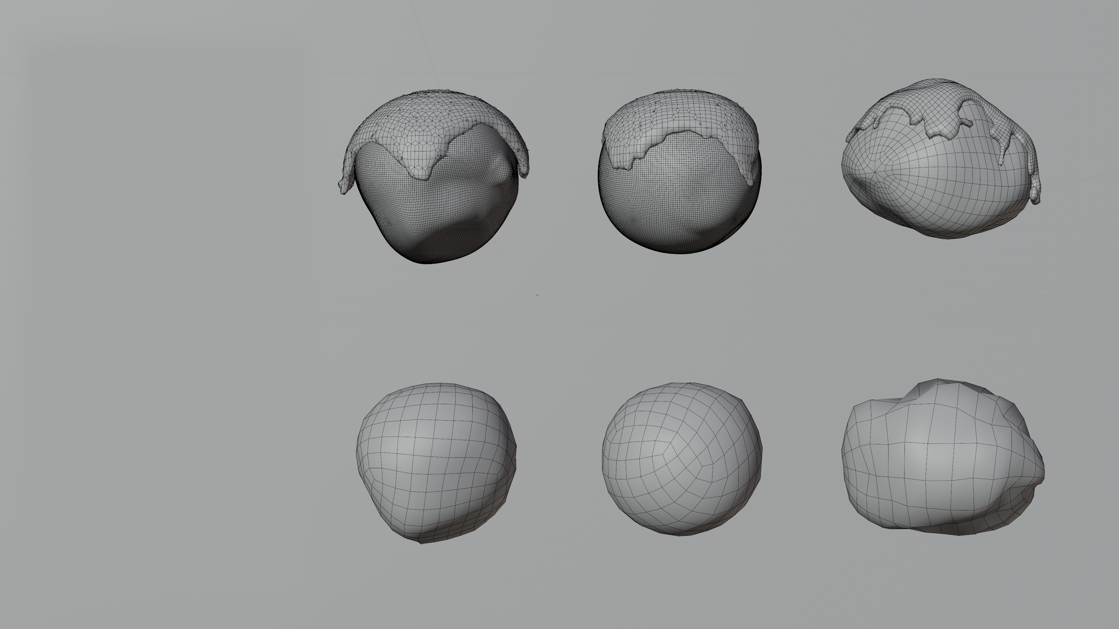 Luqaimat - Ramadan Low-poly 3D model_2