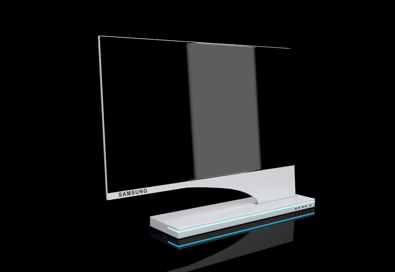 SAMSUNG T27B750ND new designed monitor 3D model_1