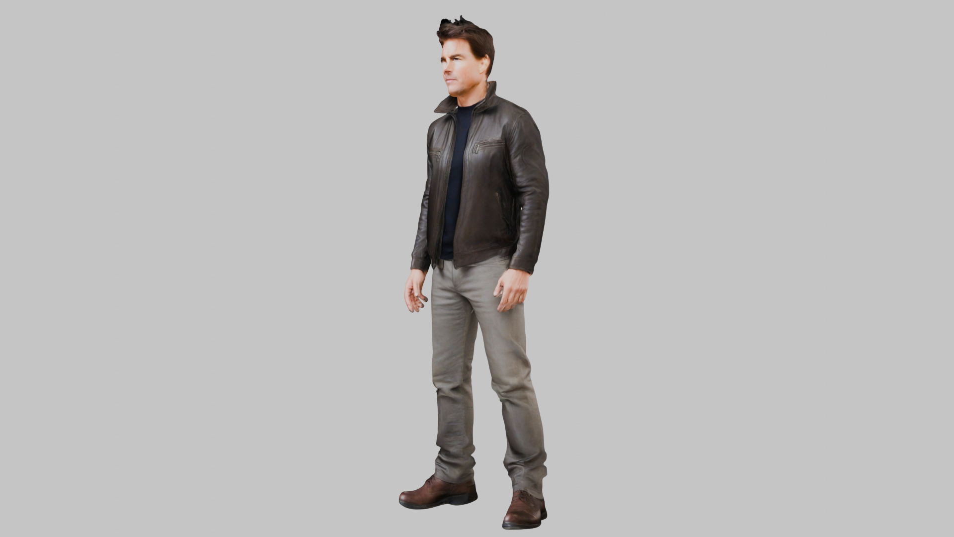 Stylized Actor Character Low Poly Game Ready Low-poly 3D model_5