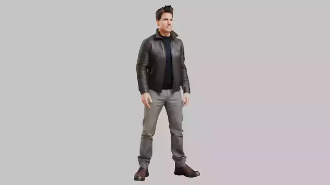 Stylized Actor Character Low Poly Game Ready
