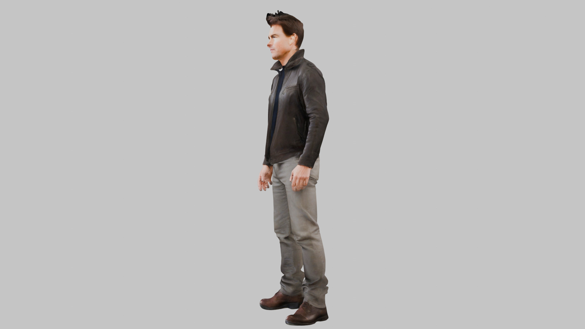 Stylized Actor Character Low Poly Game Ready Low-poly 3D model_4