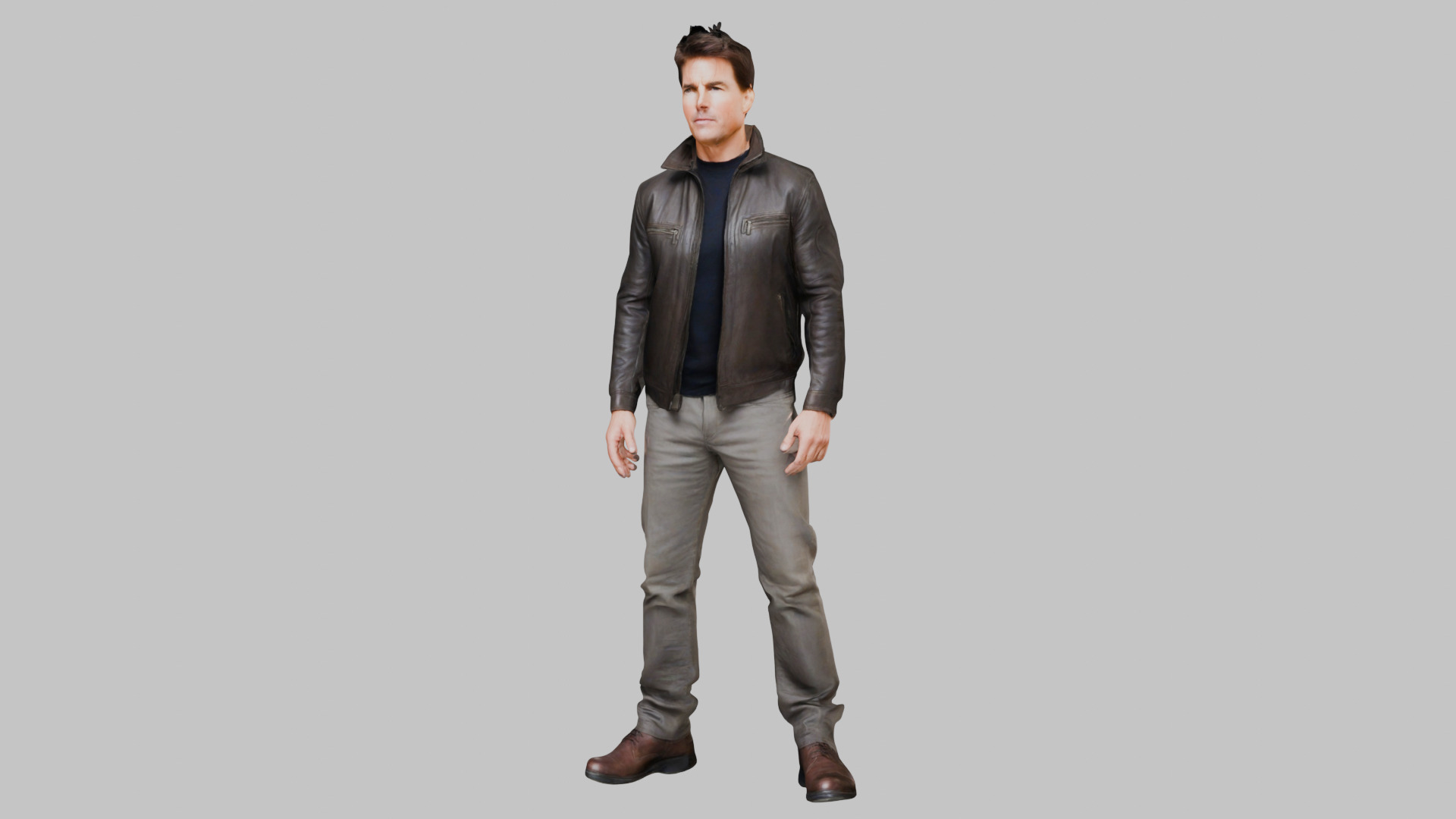 Stylized Actor Character Low Poly Game Ready Low-poly 3D model_6