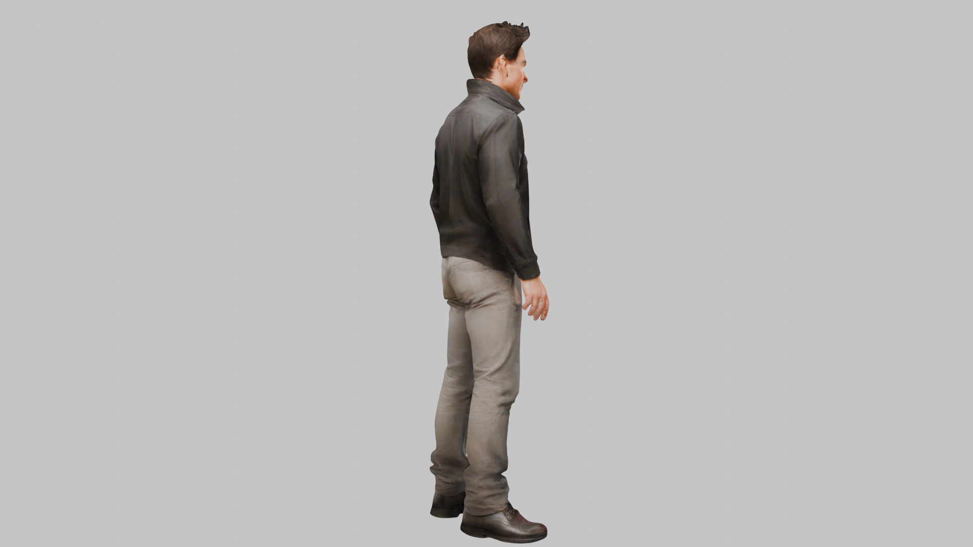 Stylized Actor Character Low Poly Game Ready Low-poly 3D model_10