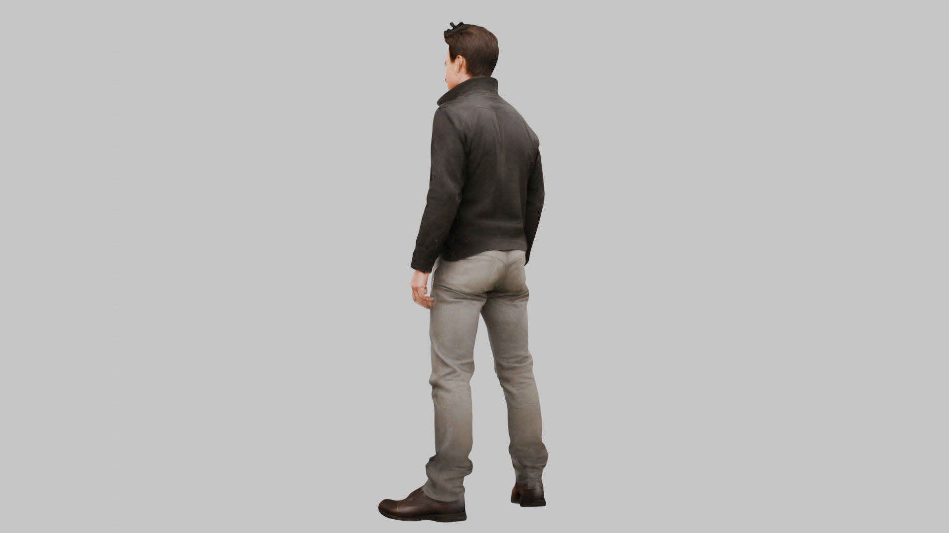 Stylized Actor Character Low Poly Game Ready Low-poly 3D model_1