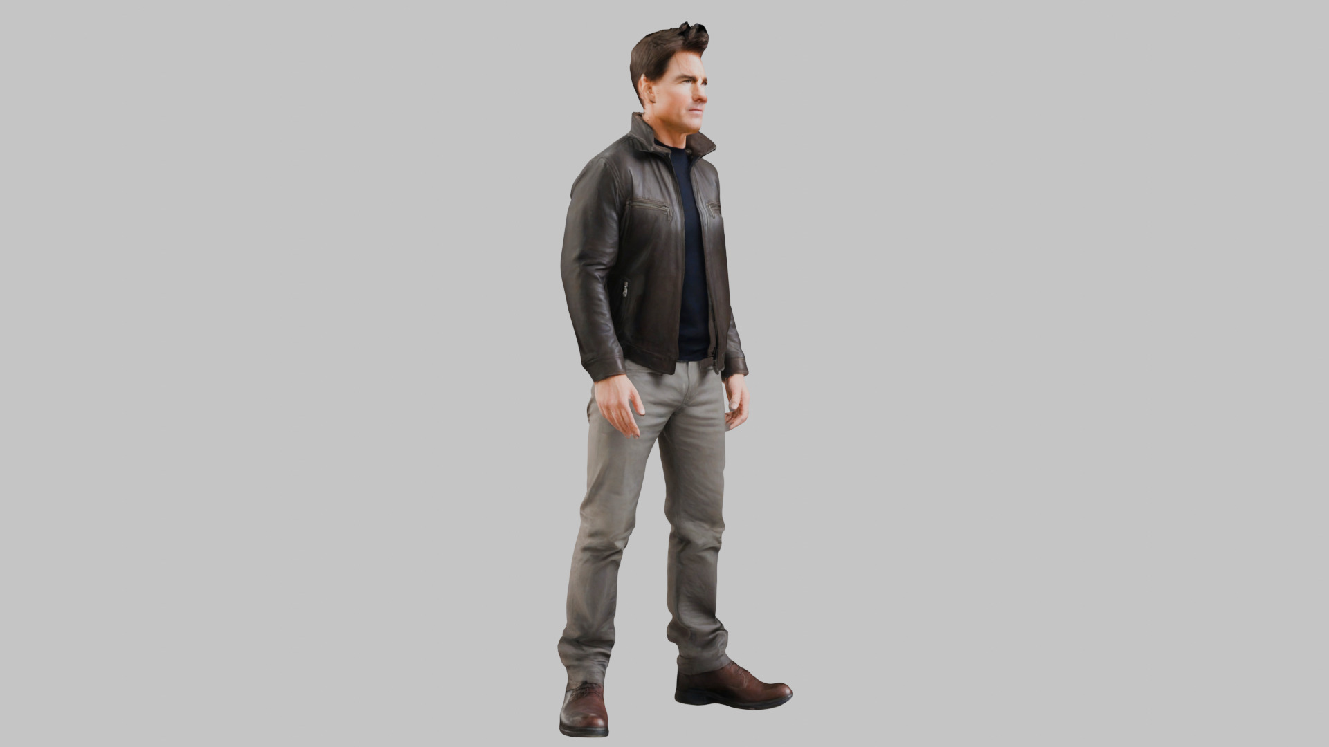 Stylized Actor Character Low Poly Game Ready Low-poly 3D model_7