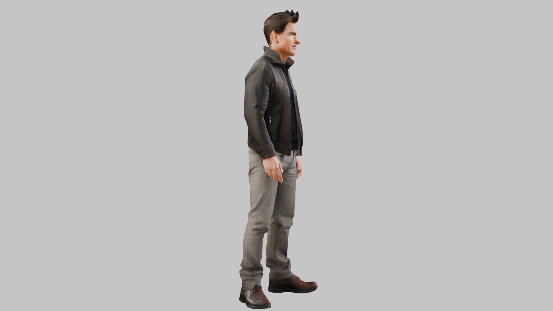 Stylized Actor Character Low Poly Game Ready Low-poly 3D model_8