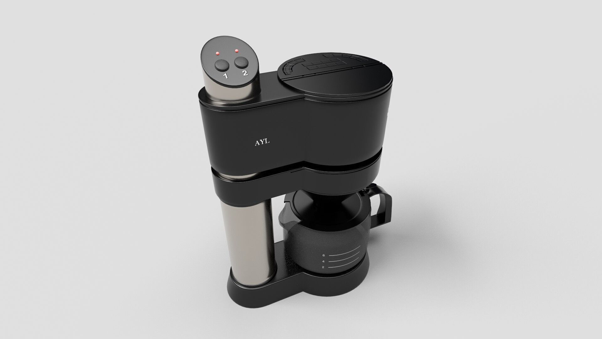 Coffee Maker CG1  3D model_7