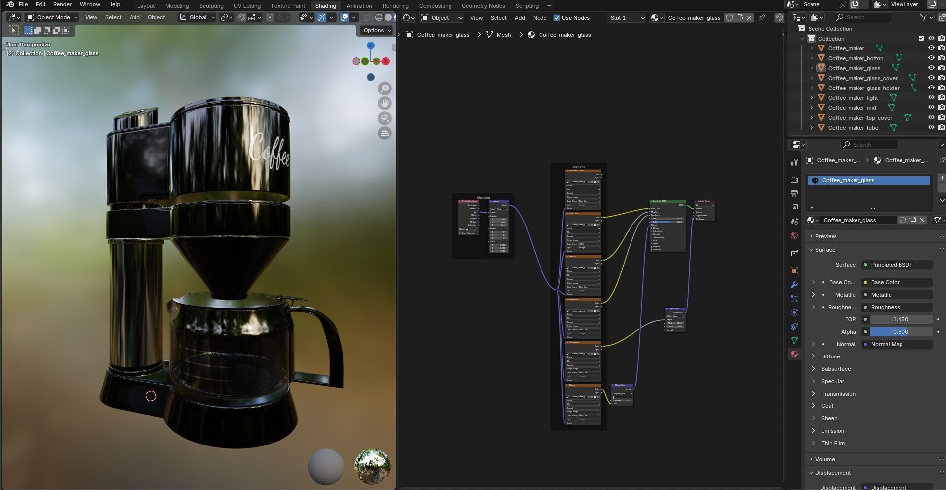 Coffee Maker CG1  3D model_20