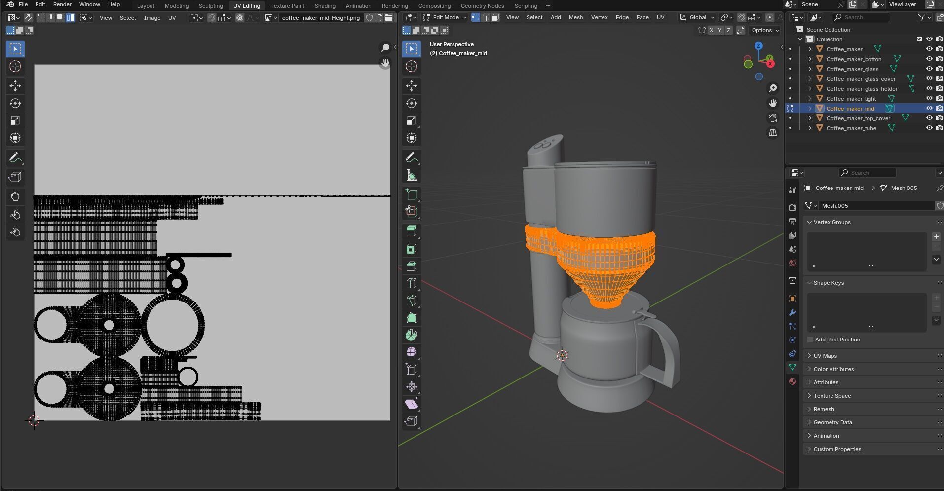 Coffee Maker CG1  3D model_18