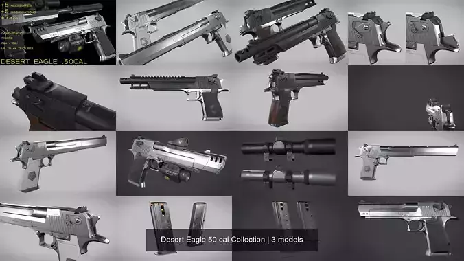 Desert Eagle 50 cal Collection