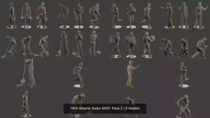 1900 Antartic Sailor ANS1 Pack 2