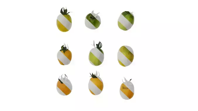 Anydrafts Solanum lycopersicum Fruit 08 Texture
