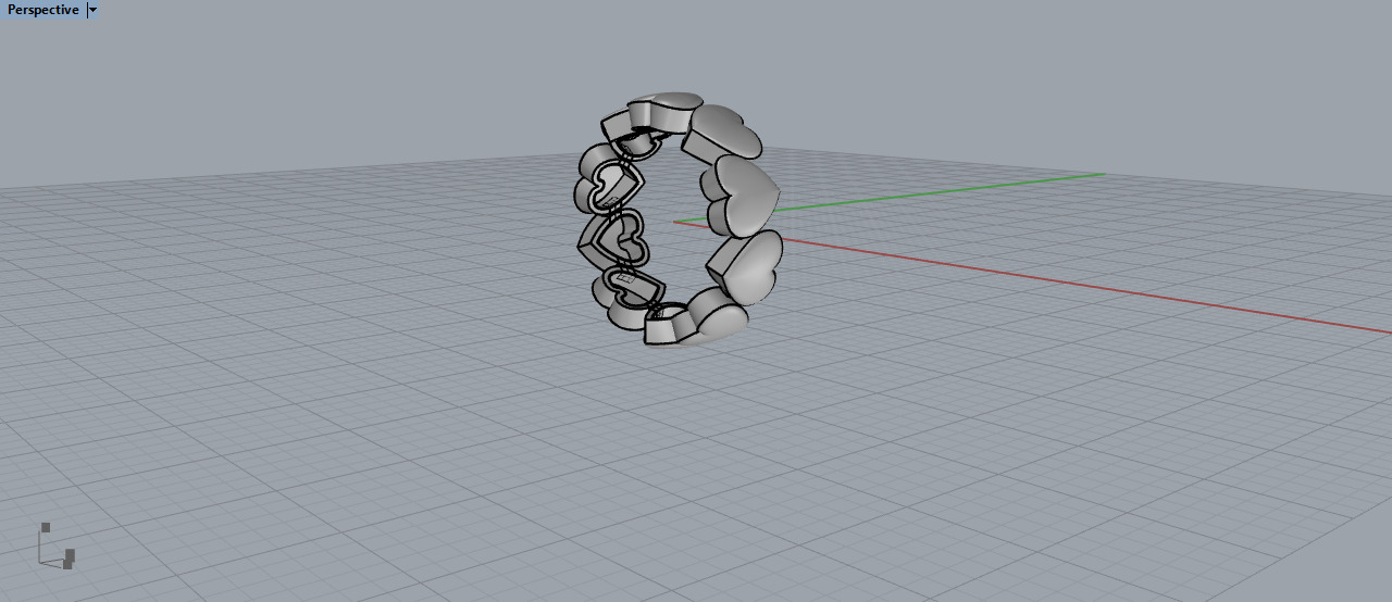 Heart Ring 3D print model_18