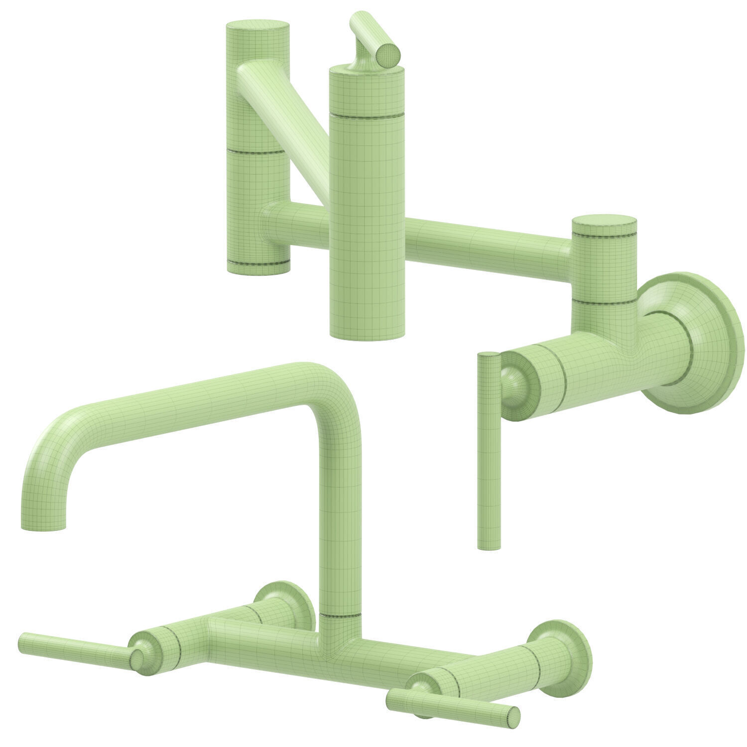 KOHLER kitchen faucets 3D model_6