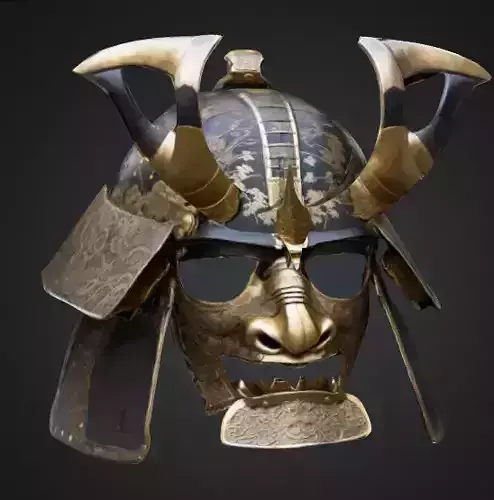 Samurai Helmet Mask