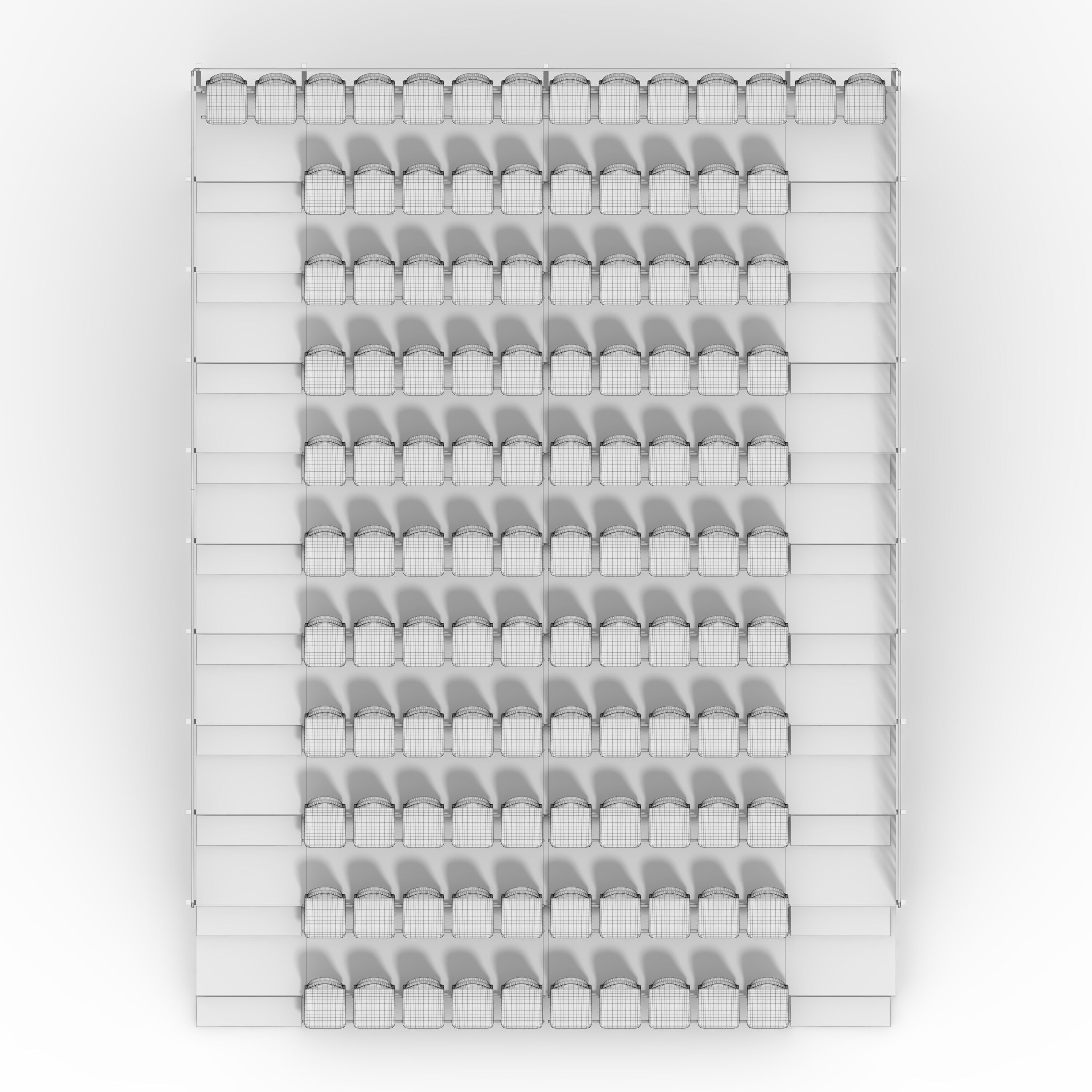 Bleachers 12 3D model_25