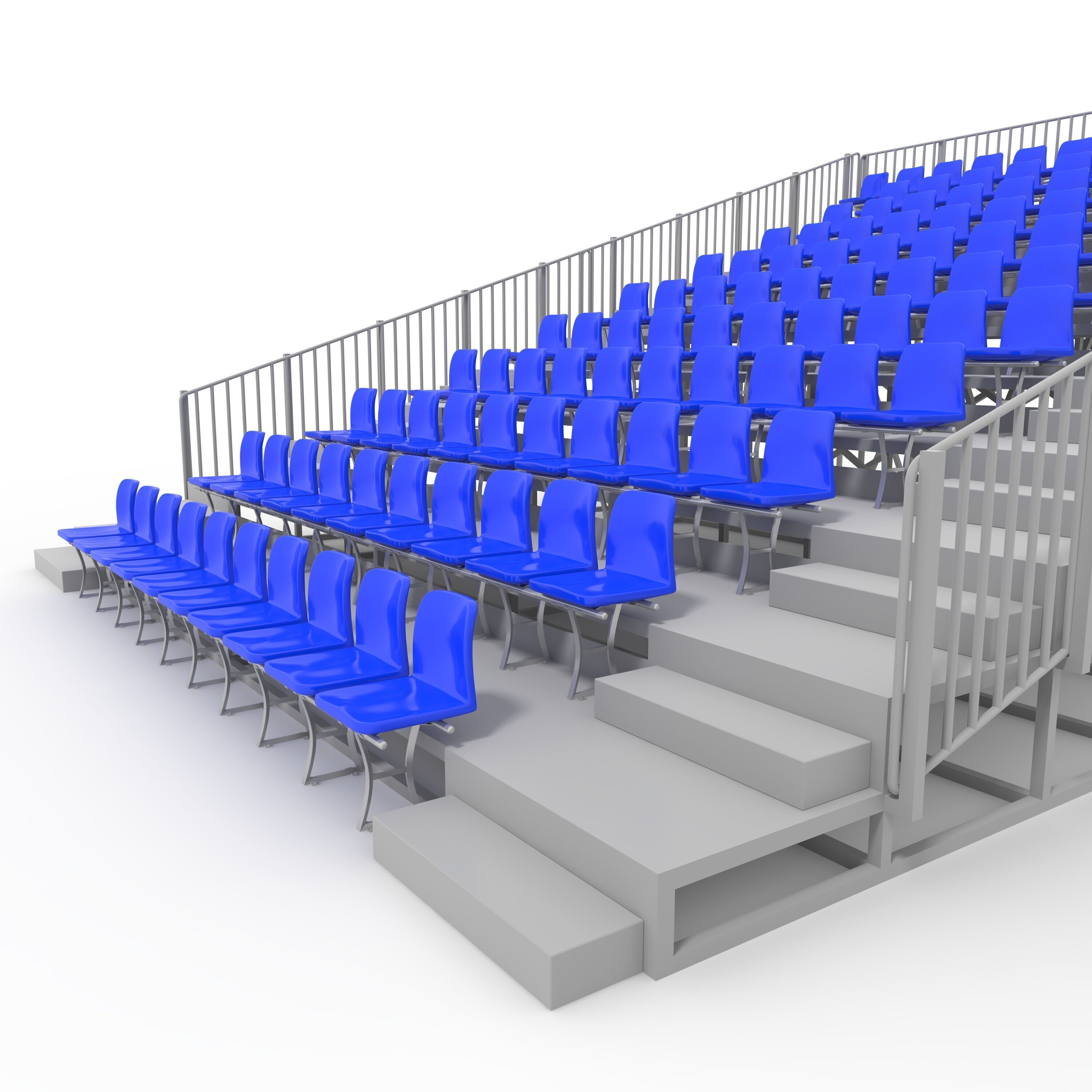 Bleachers 12 3D model_20