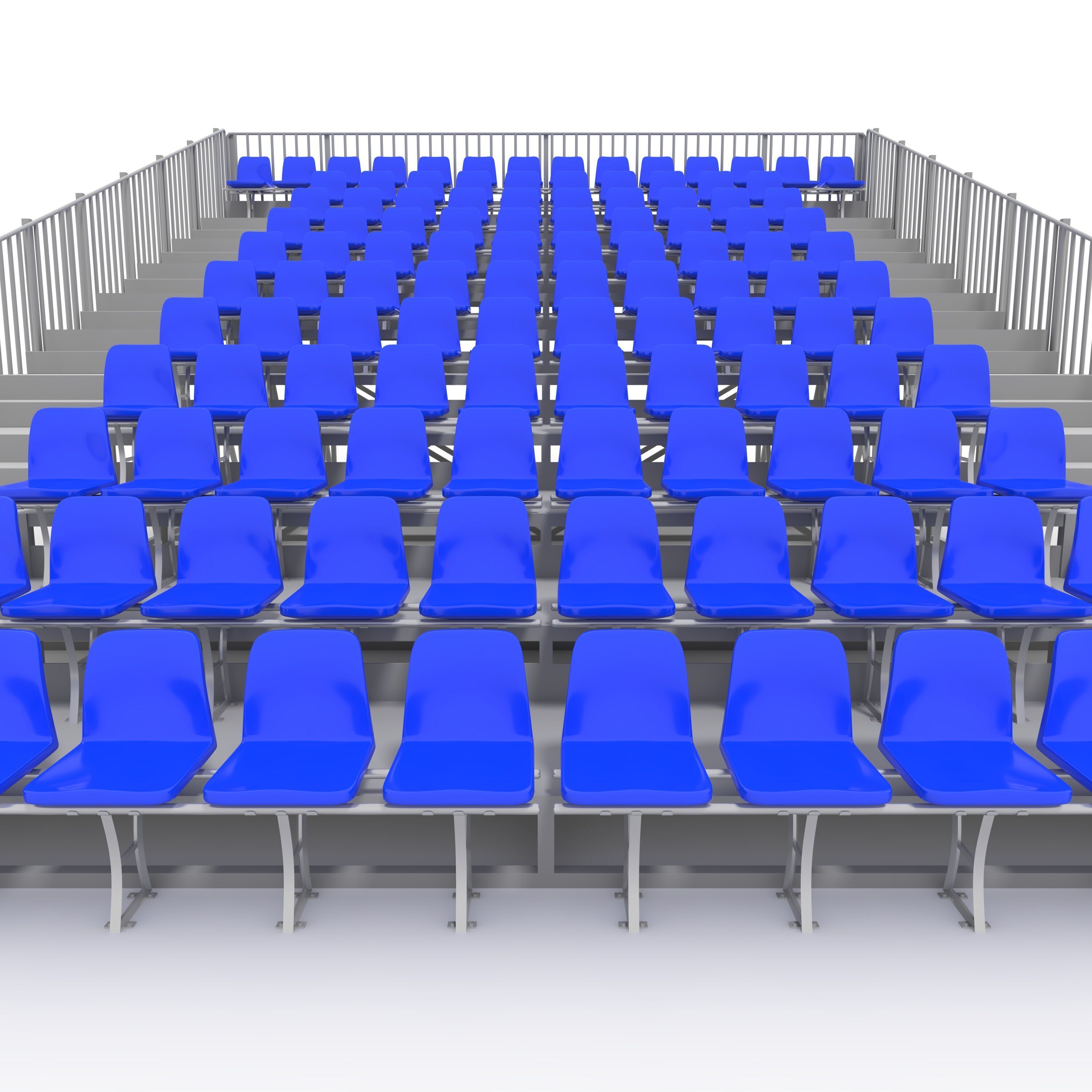 Bleachers 12 3D model_18