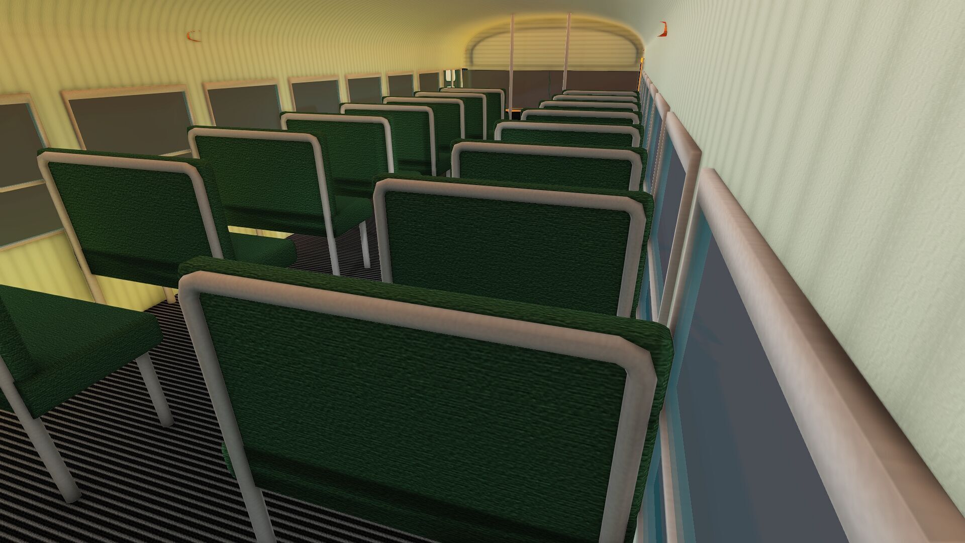 SCHOOL BUS Low-poly 3D model_10