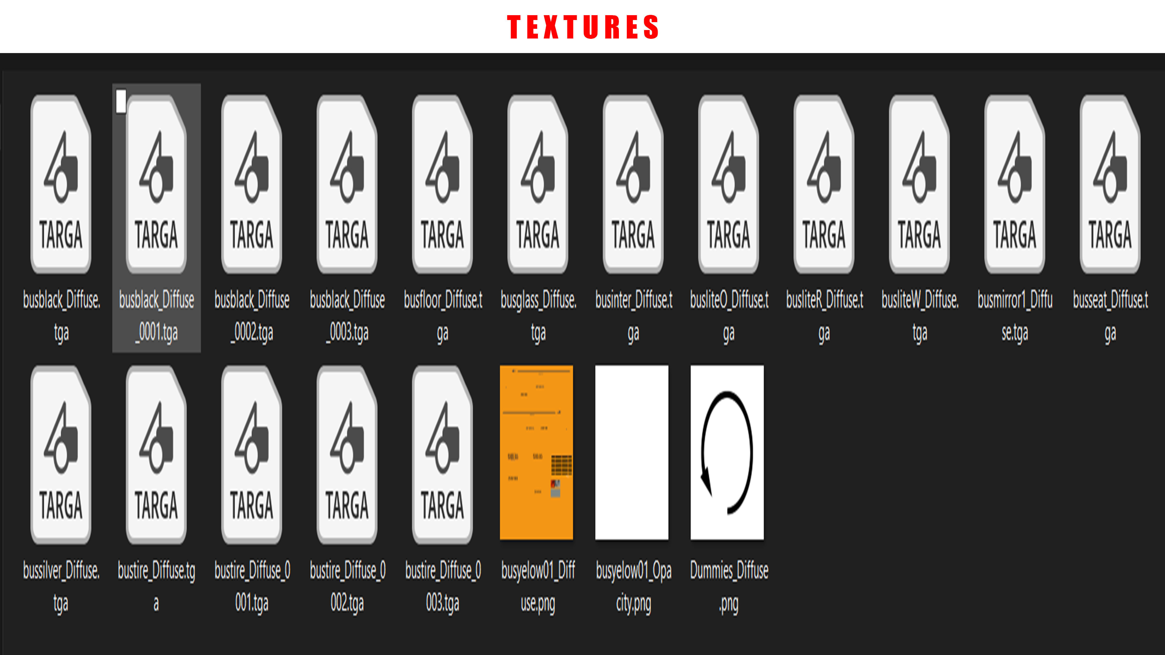 SCHOOL BUS Low-poly 3D model_14