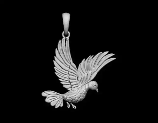 Pigeon Pendant