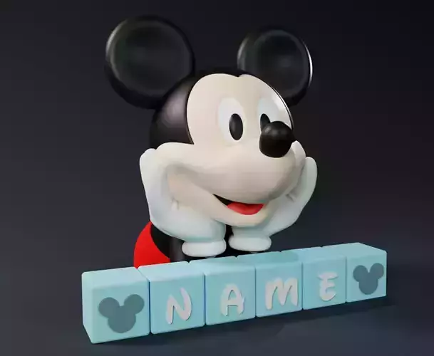 Mickeys Letter Blocks