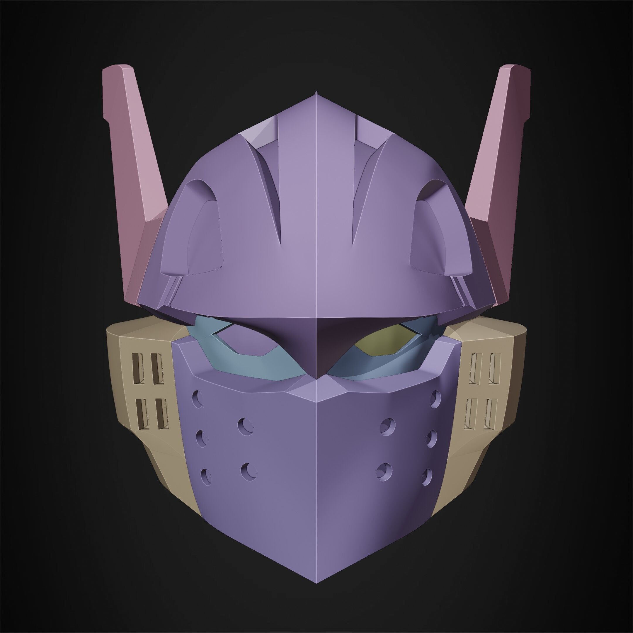 My Hero Academia Tenya Iida Ingenium Helmet for Cosplay 3D print model_15