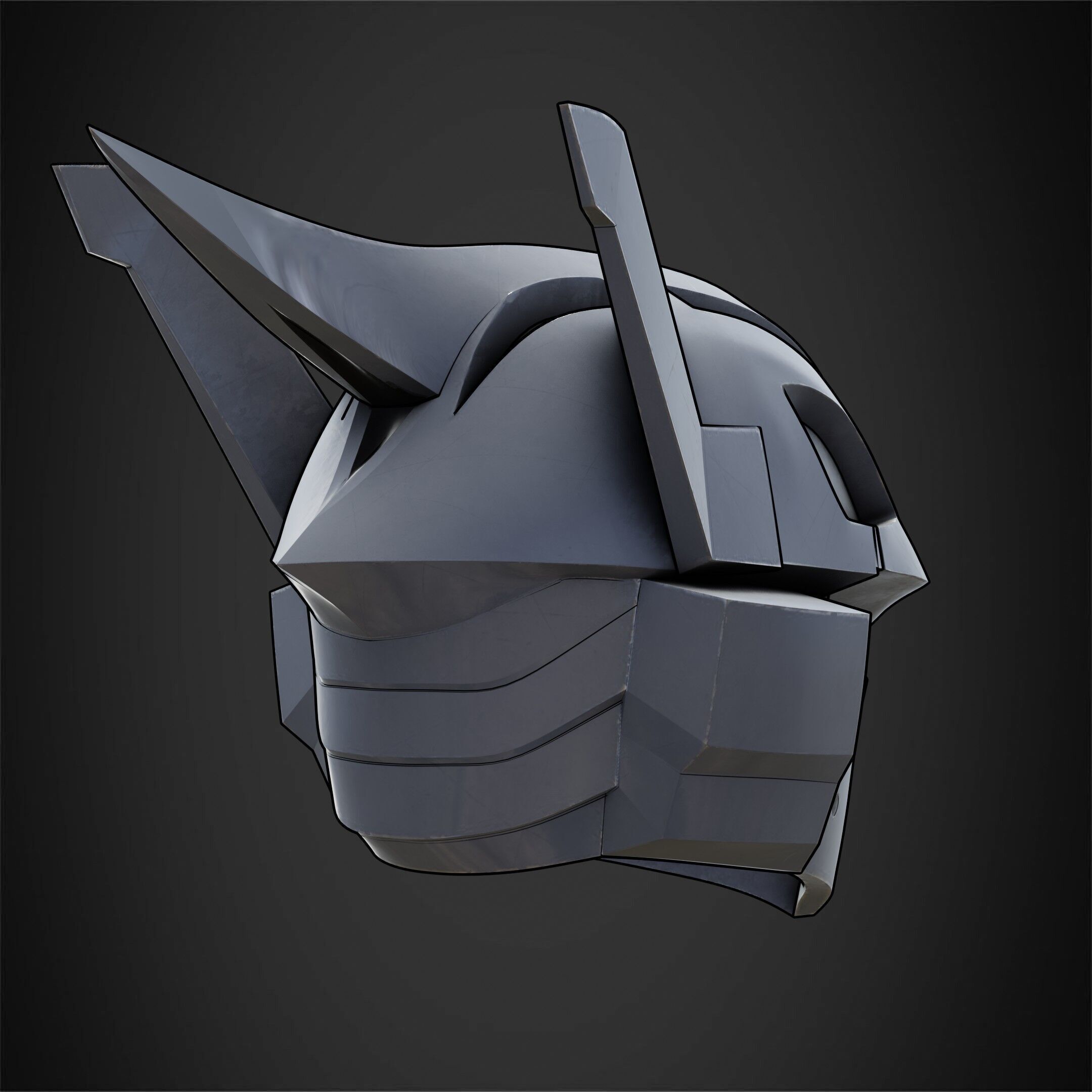 My Hero Academia Tenya Iida Ingenium Helmet for Cosplay 3D print model_8