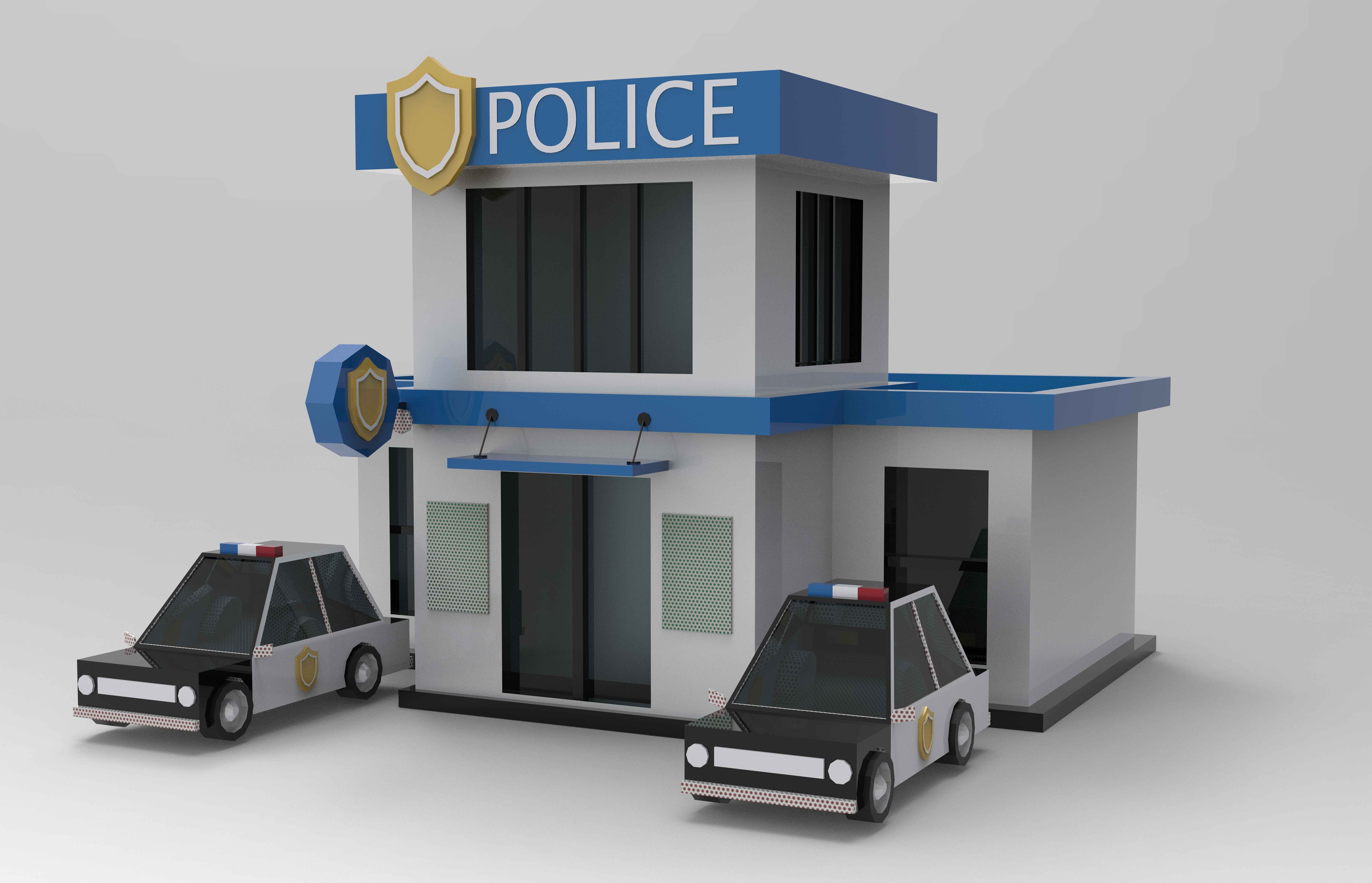 17 low poly City  Pack Low Poly Assets Low poly 3D Model Low-poly 3D model_9