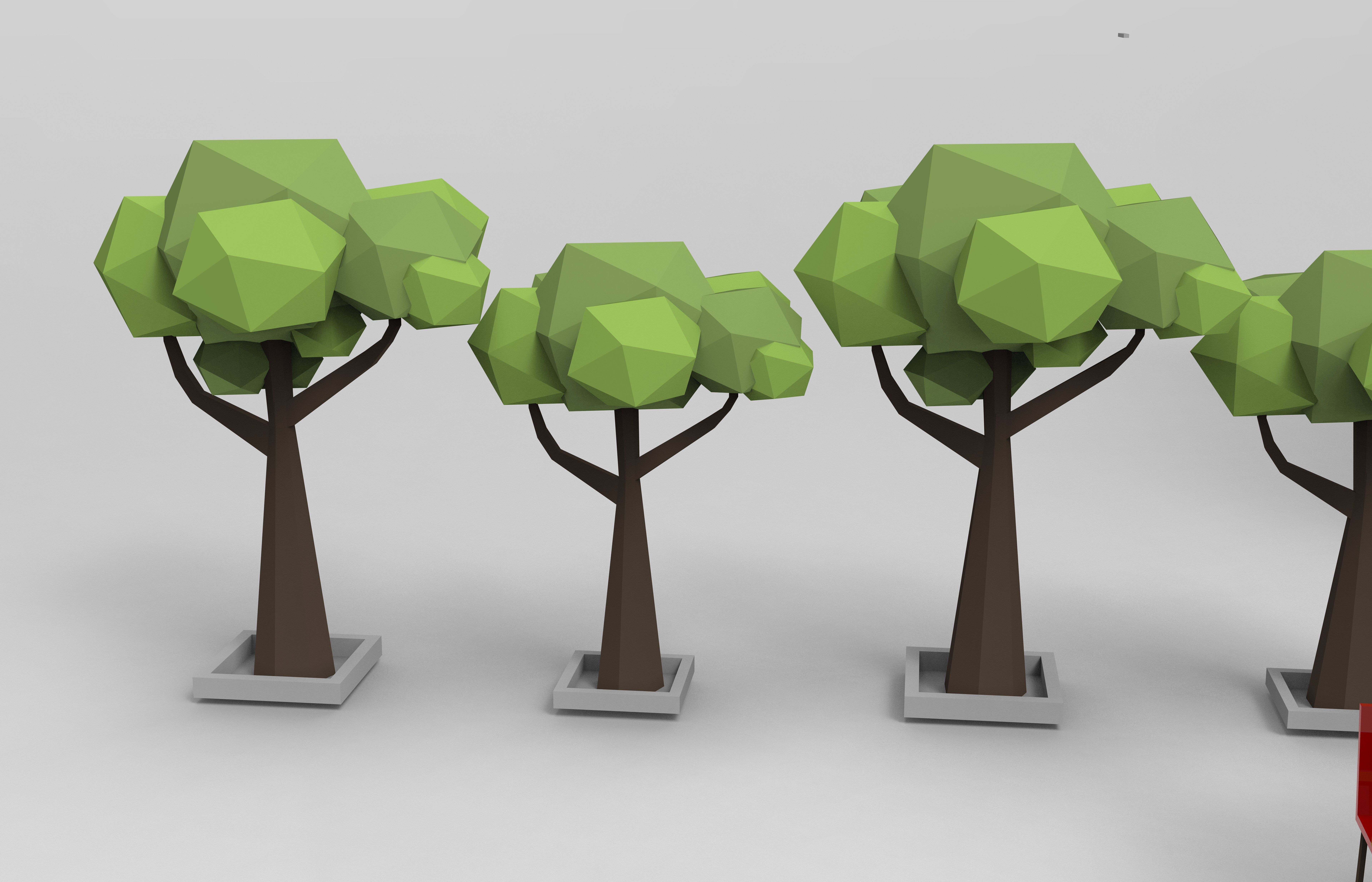 17 low poly City  Pack Low Poly Assets Low poly 3D Model Low-poly 3D model_12