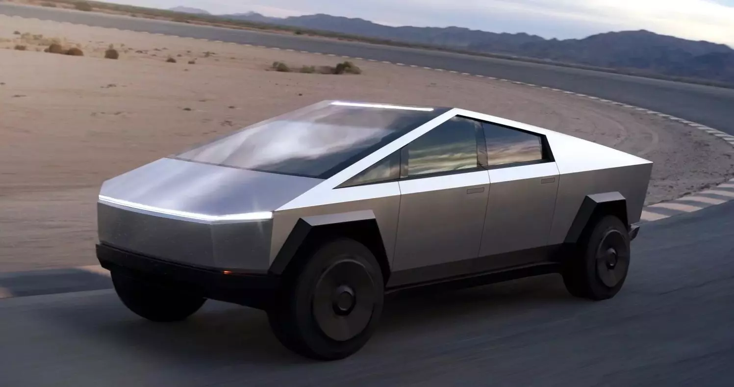 TESLA CYBERTRUCK 3D print model_0