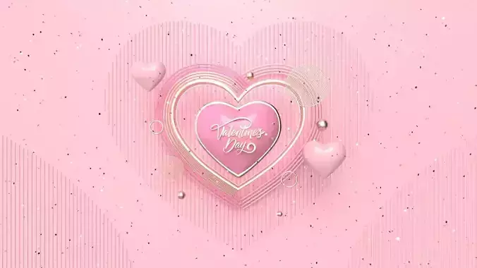 Valentines day Wall 2025  3D model
