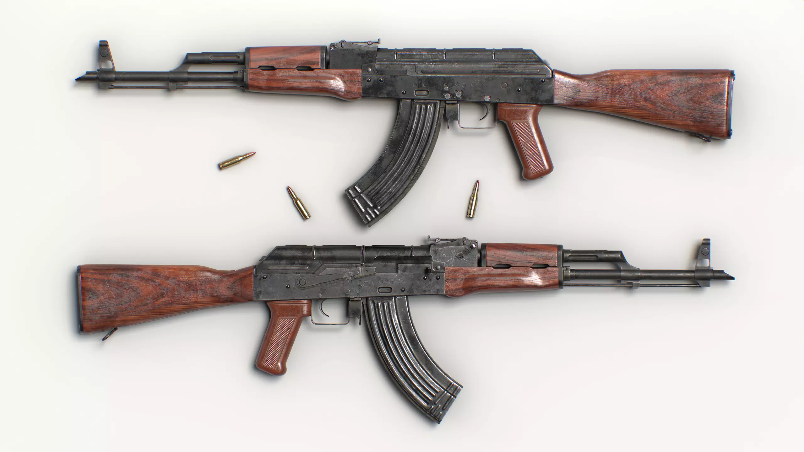 AKM - AAA Game Asset Low-poly 3D model