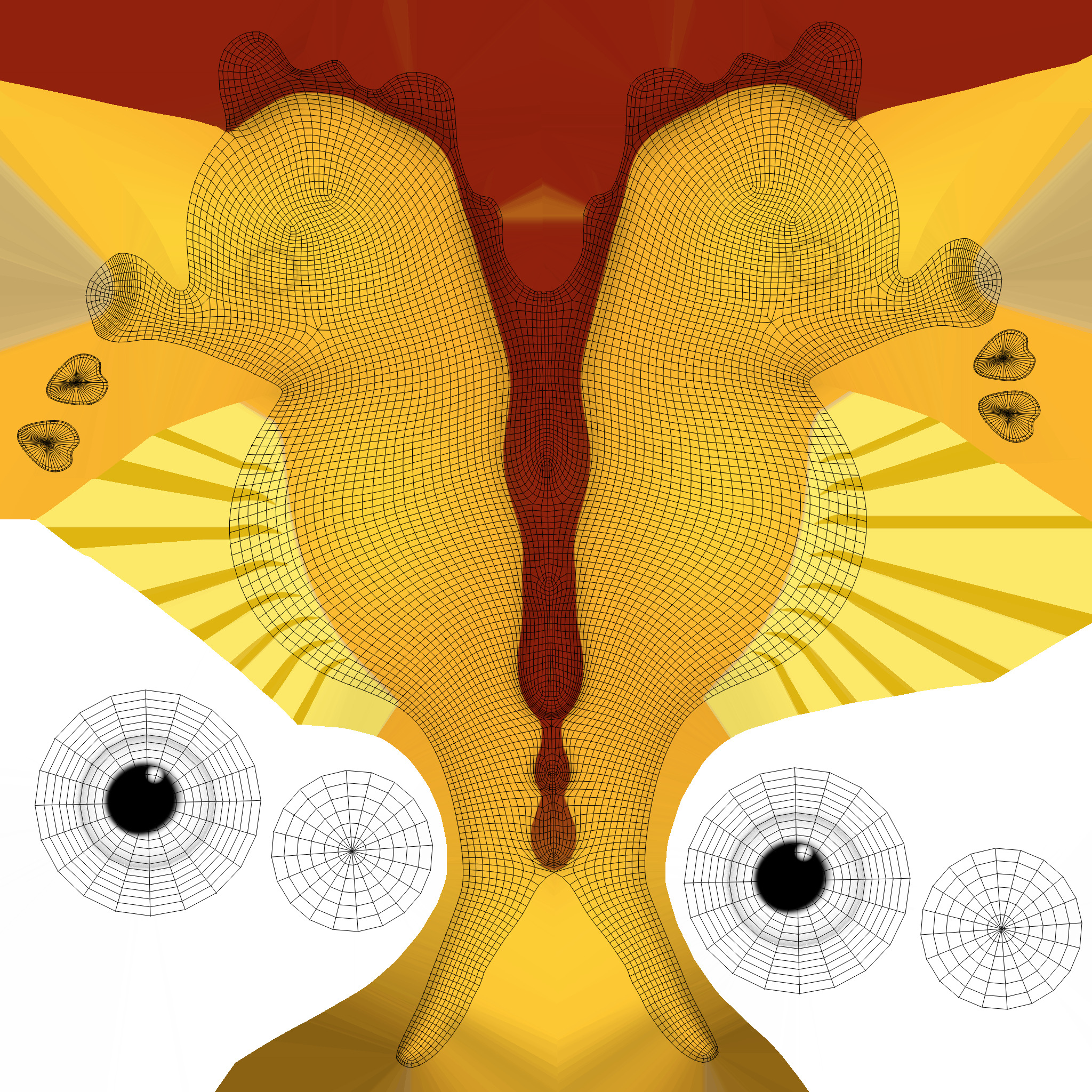 Sea Horse v002 3D model_8