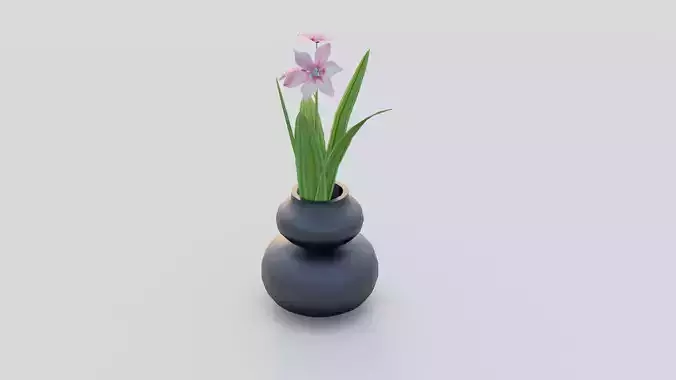 This is a decoration a vase for flowers