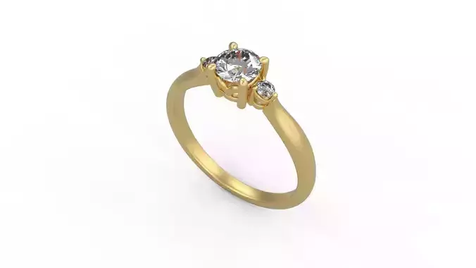 Women Solitaire 3018 3D print model