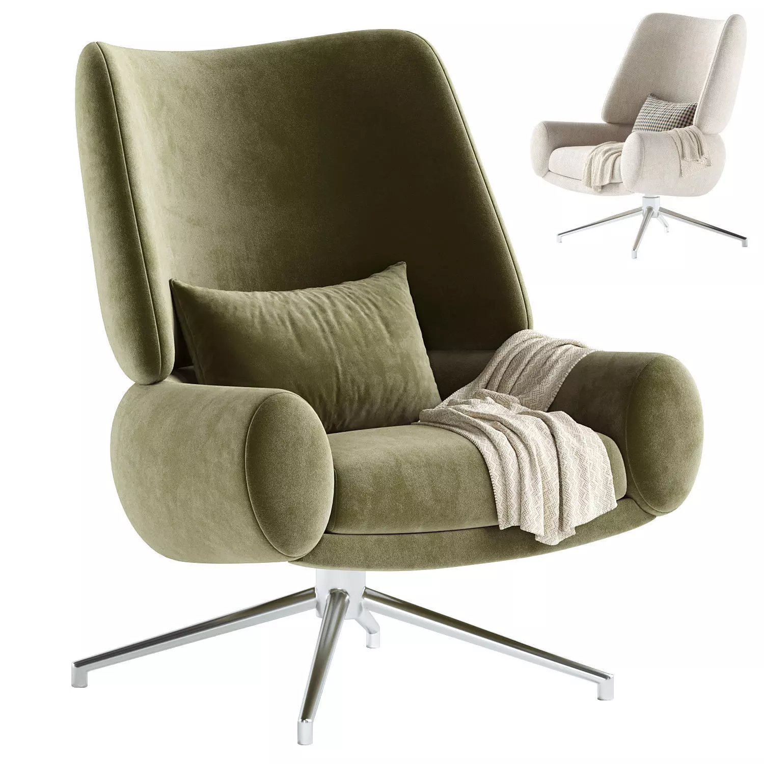 Rowan Occasional Chair 3D model