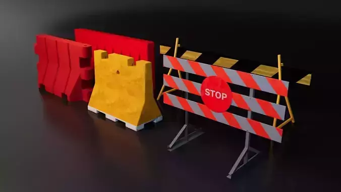Road Barrier Pack