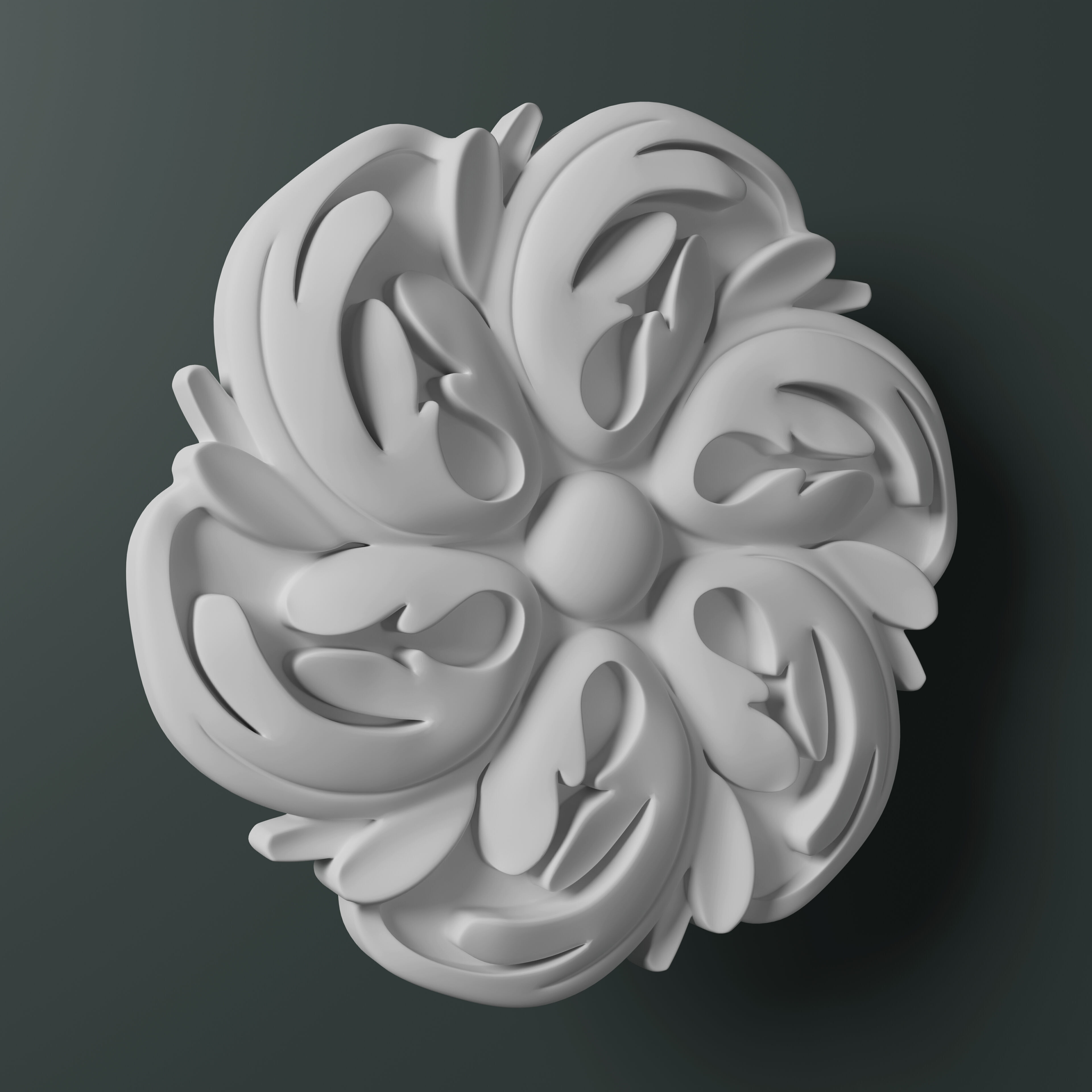 Small Rosette - 006 3D model_2